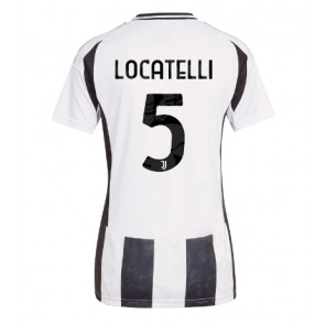 Juventus Manuel Locatelli #5 Replika Hjemmebanetrøje Dame 2024-25 Kortærmet